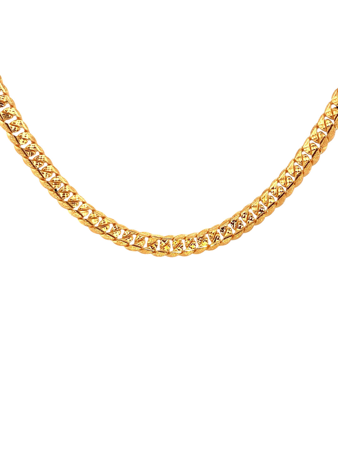 22K Gold Designer Link Chain