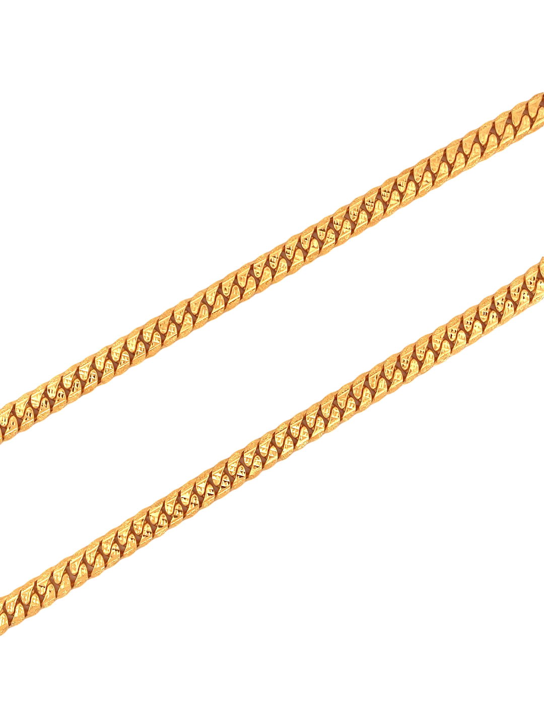 22K Gold Designer Link Chain