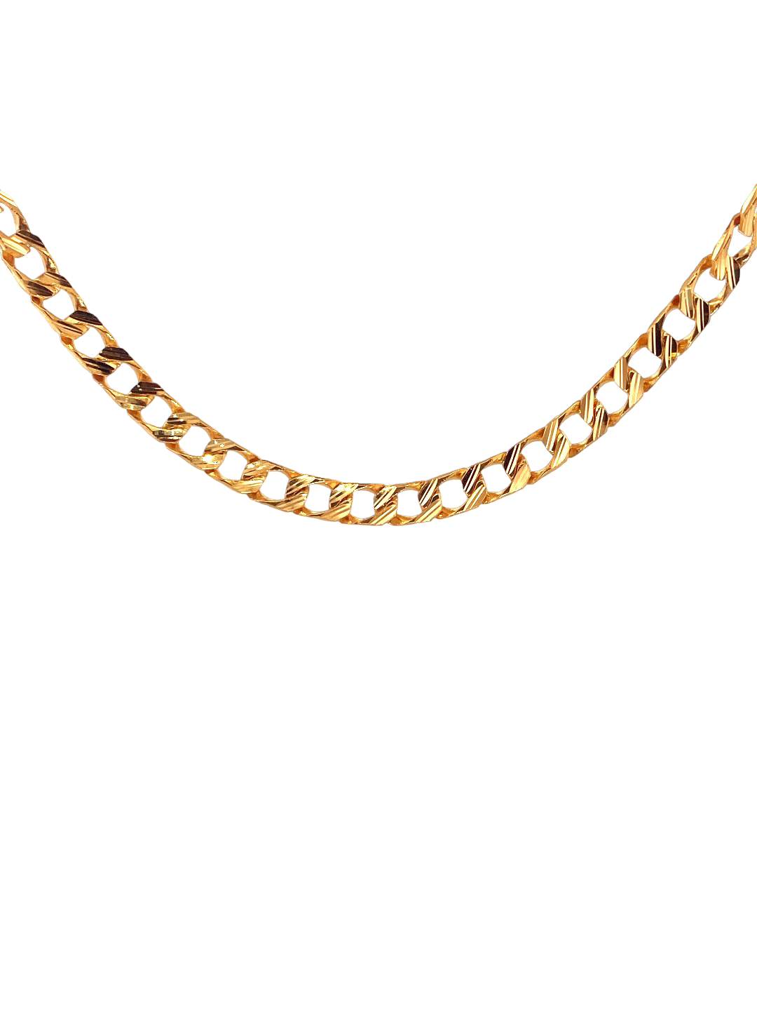 22K Gold Designer Link Chain