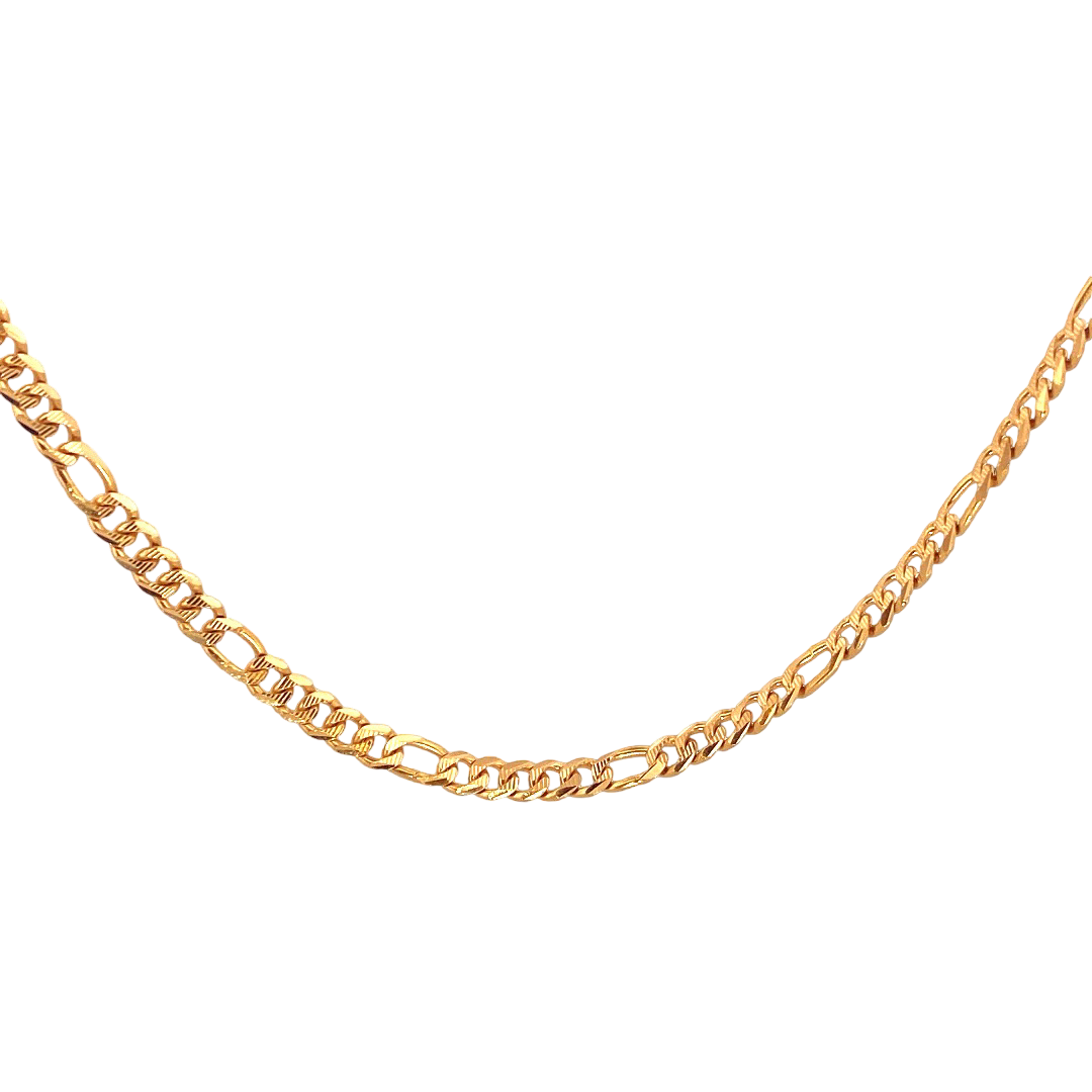 22K Gold Designer Link Chain