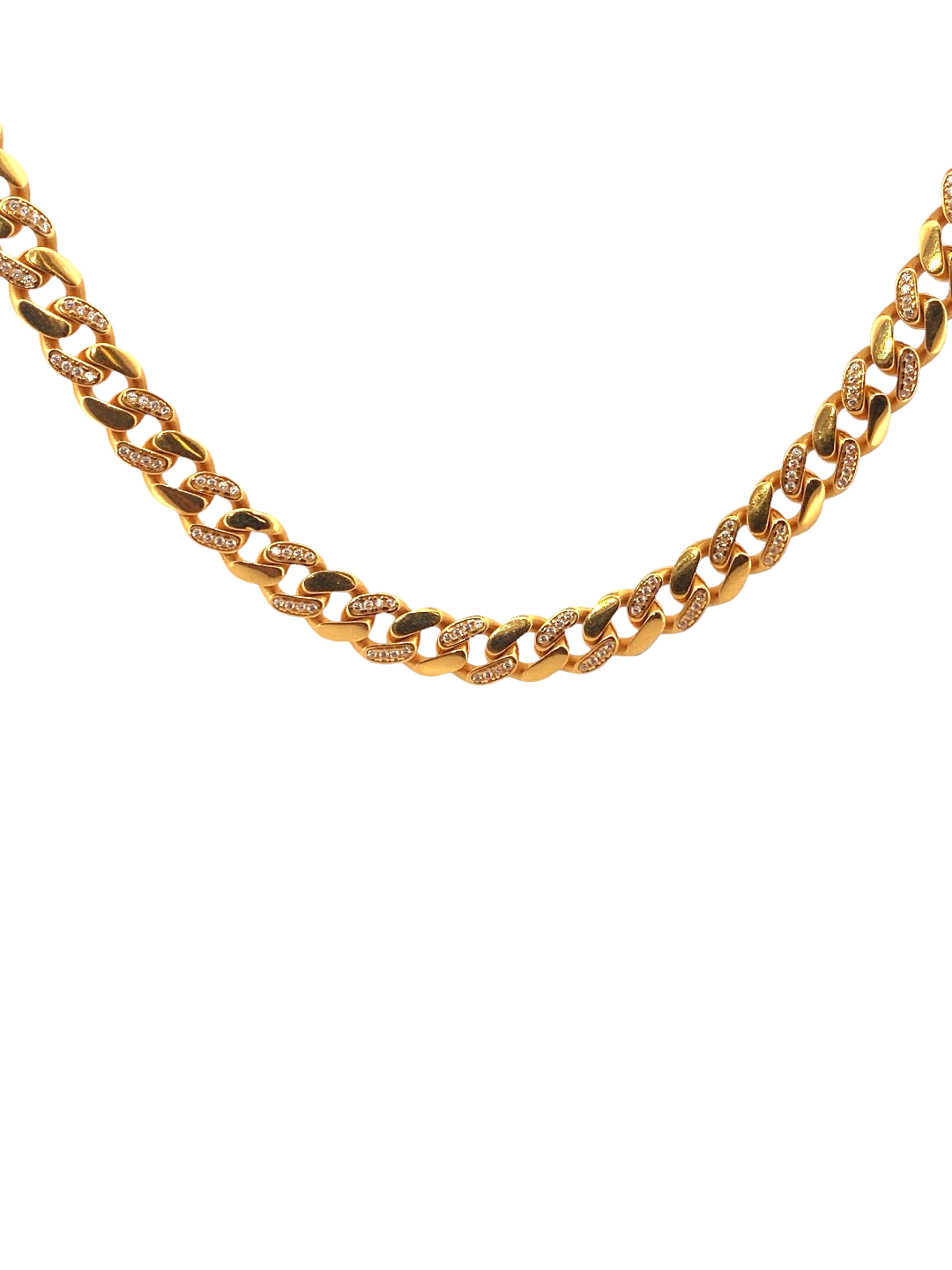 22K Gold Designer Link Chain