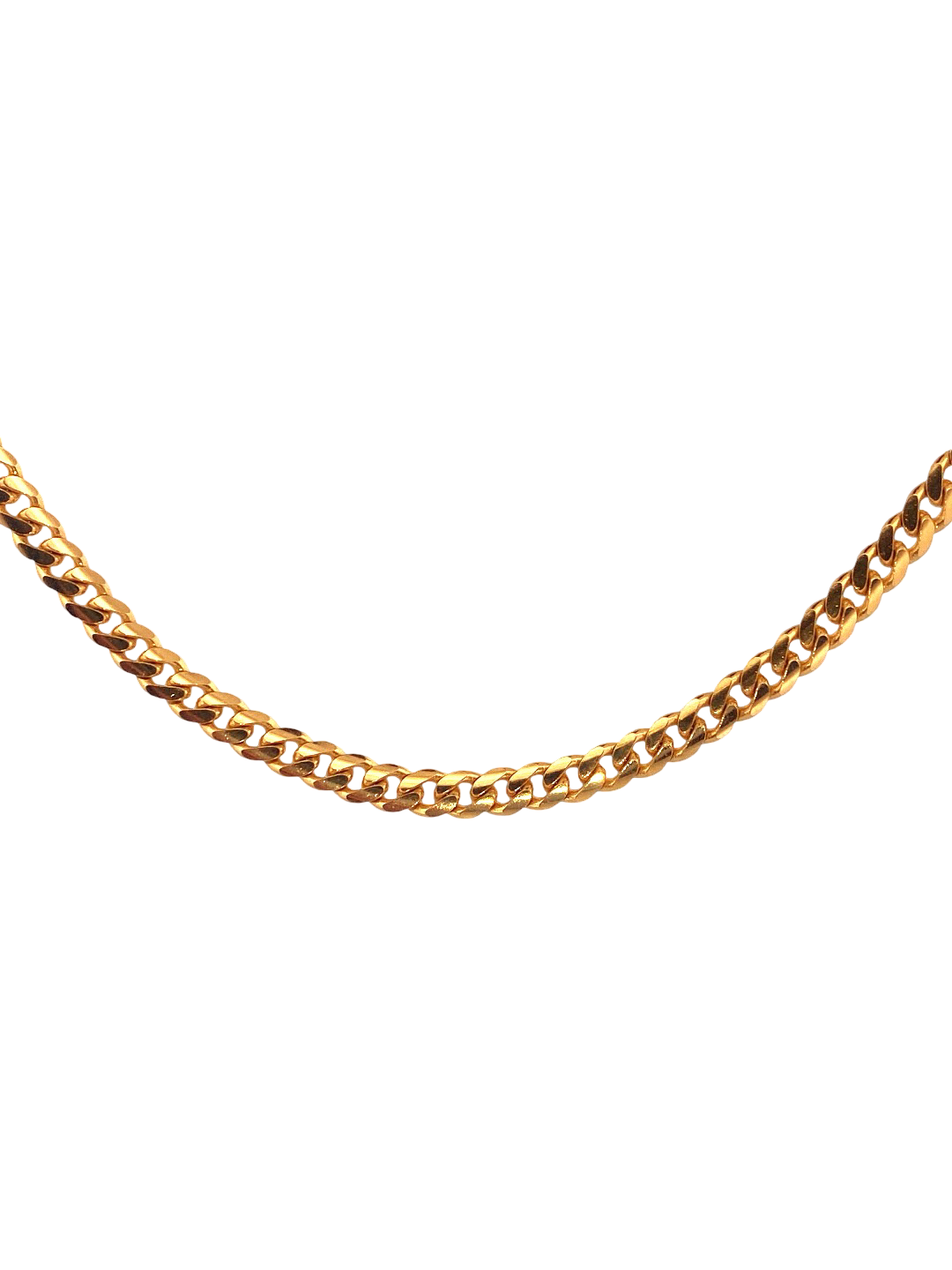 22K Gold Designer Link Chain