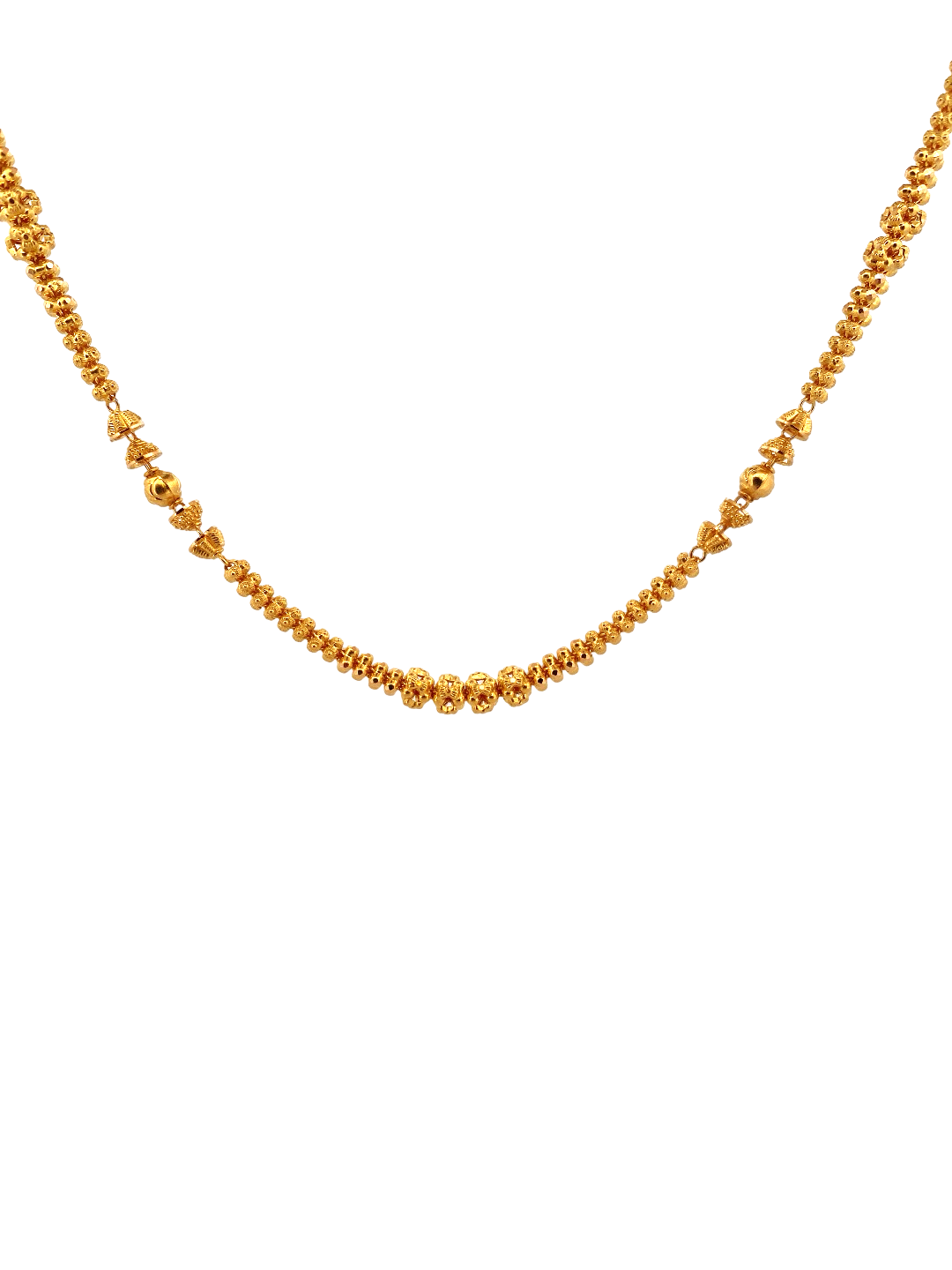 22K Gold Designer Ladies Chain