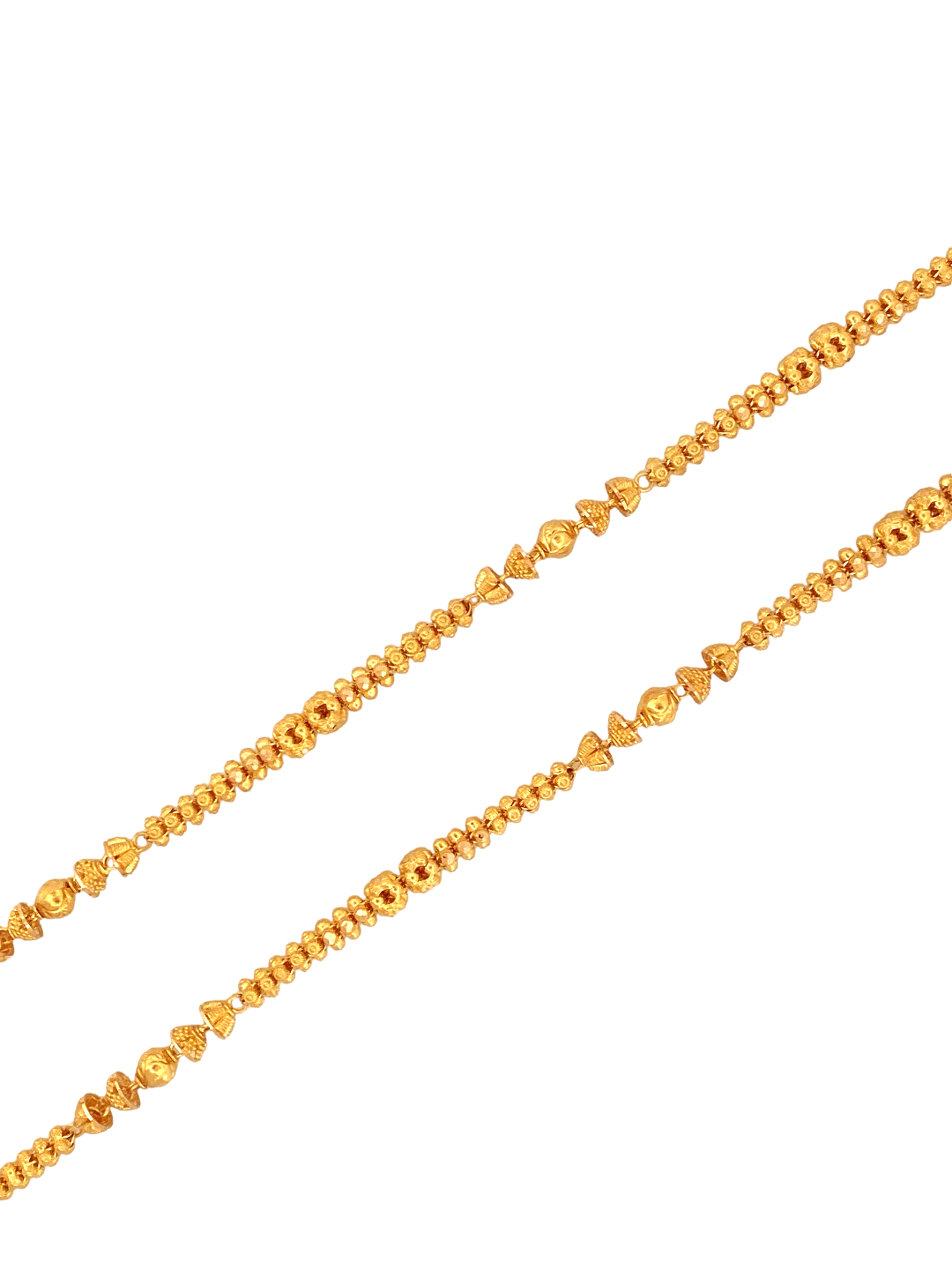 22K Gold Designer Ladies Chain