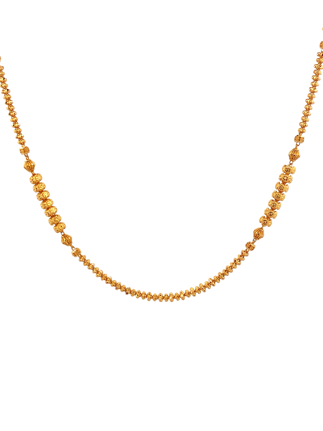 22K Gold Designer Ladies Chain