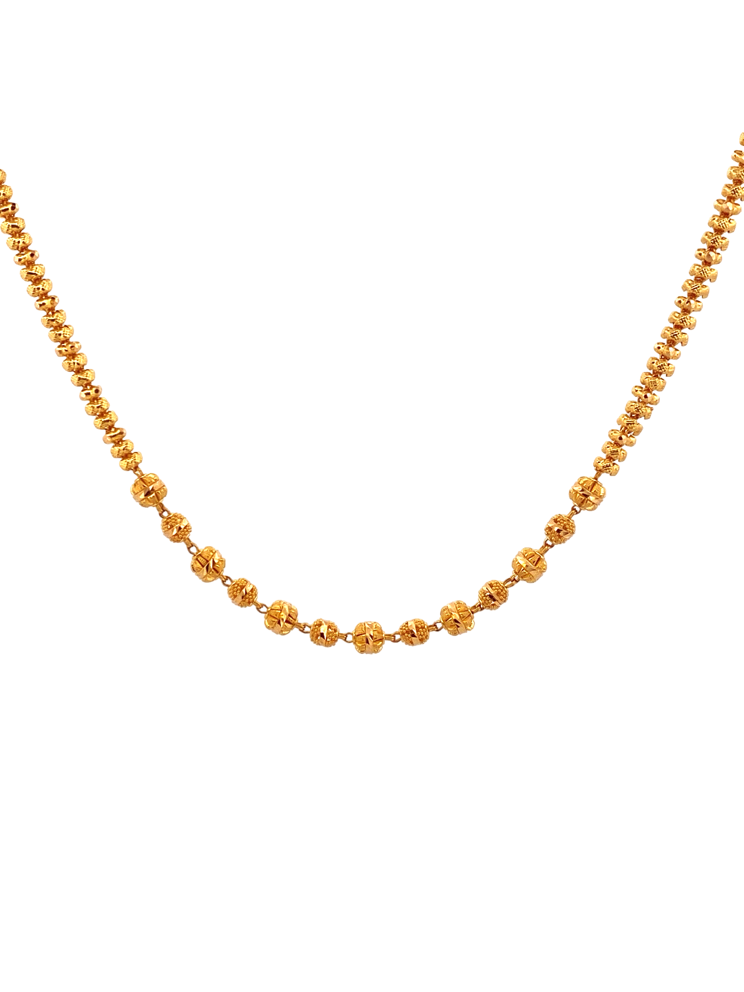 22K Gold Designer Ladies Chain