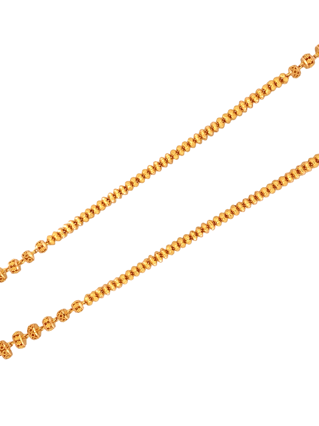 22K Gold Designer Ladies Chain