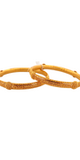 22K Gold Designer 2 Pieces Set of Ladies Bangles