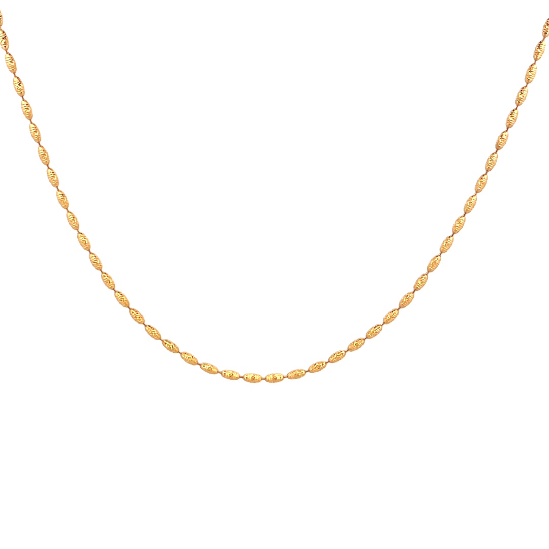 22K Gold Designer Chain