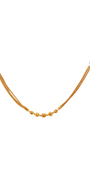 22K Gold Designer Ladies Chain