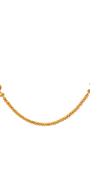 22K Gold Designer Ladies Chain