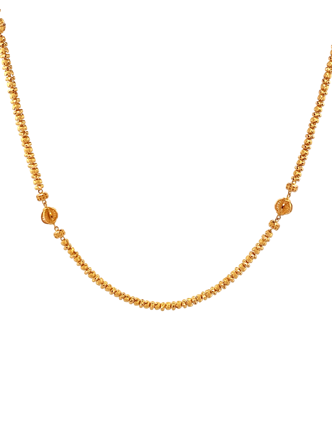 22K Gold Designer Ladies Chain