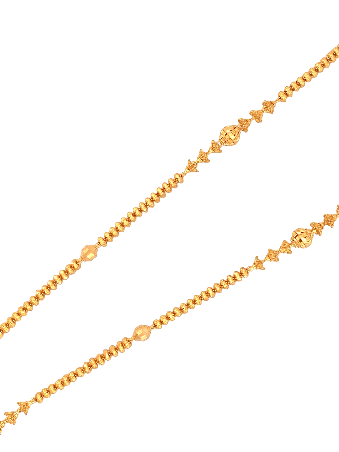 22K Gold Designer Ladies Chain