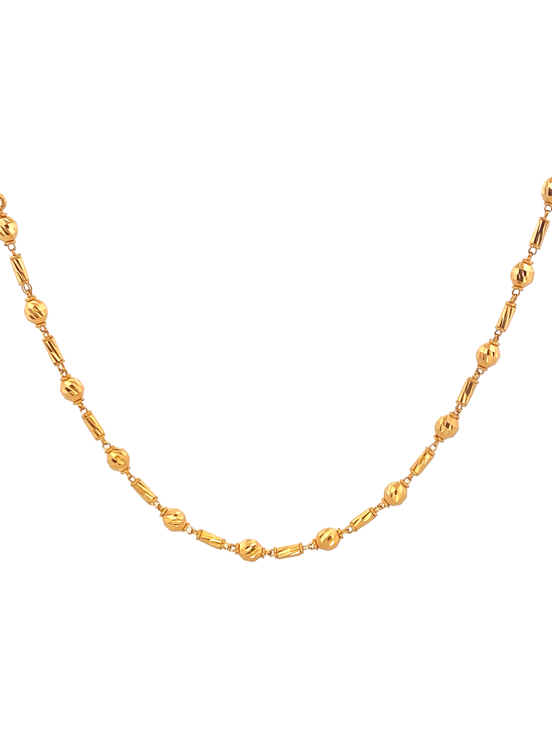 22K Gold Designer Ladies Chain