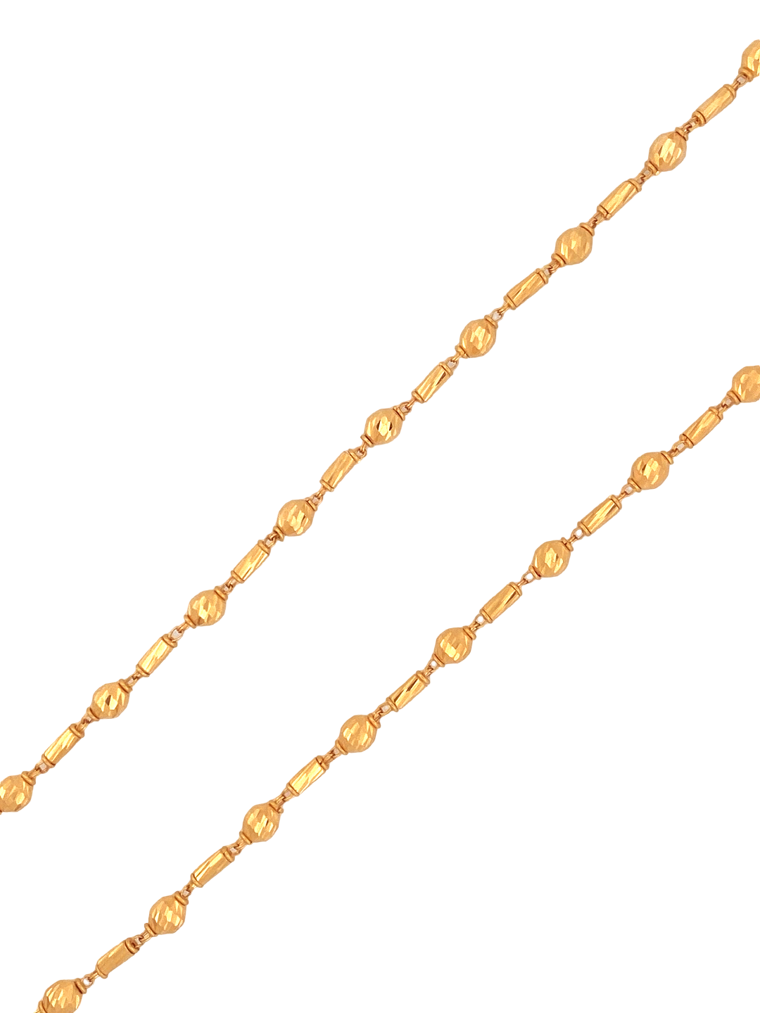 22K Gold Designer Ladies Chain