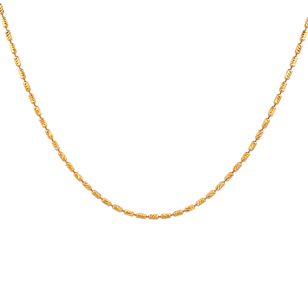 22K Gold Designer Chain