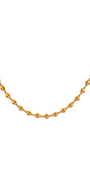 22K Gold Designer Bead Chain