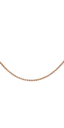 22K Gold Two-tone Designer Ladies Chain