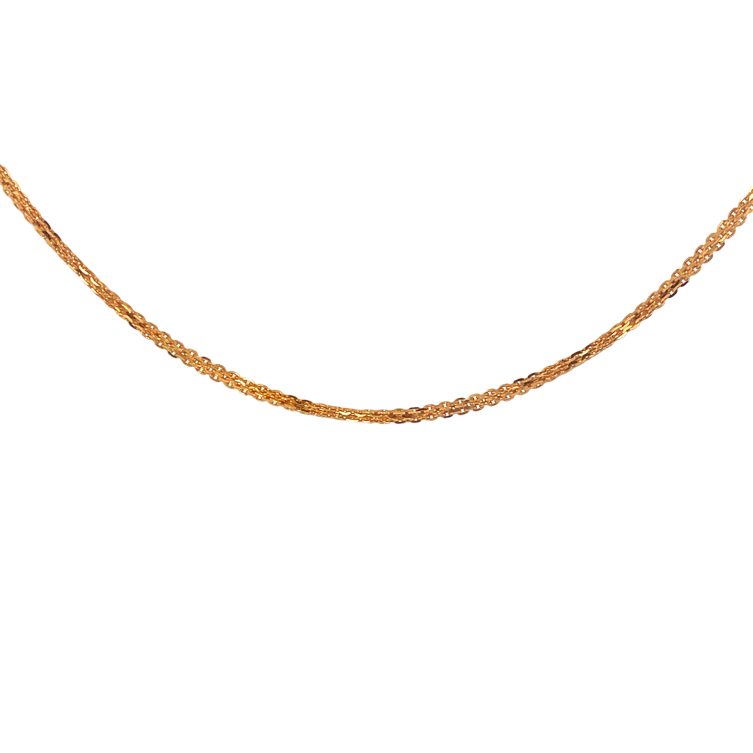 22K Gold Designer Chain