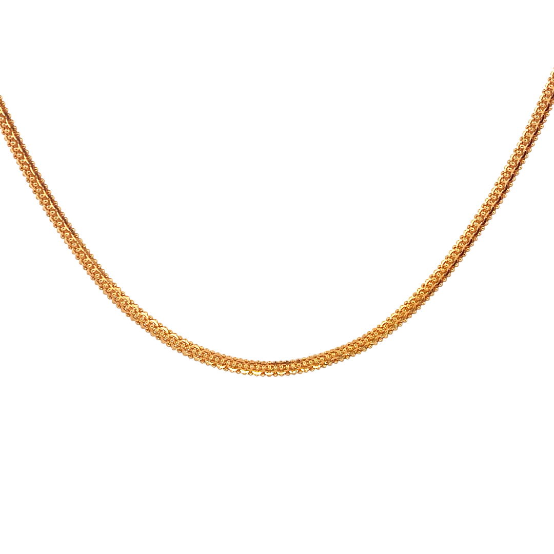 22K Gold Designer Chain