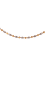 22K Gold Two-tone Designer Chain