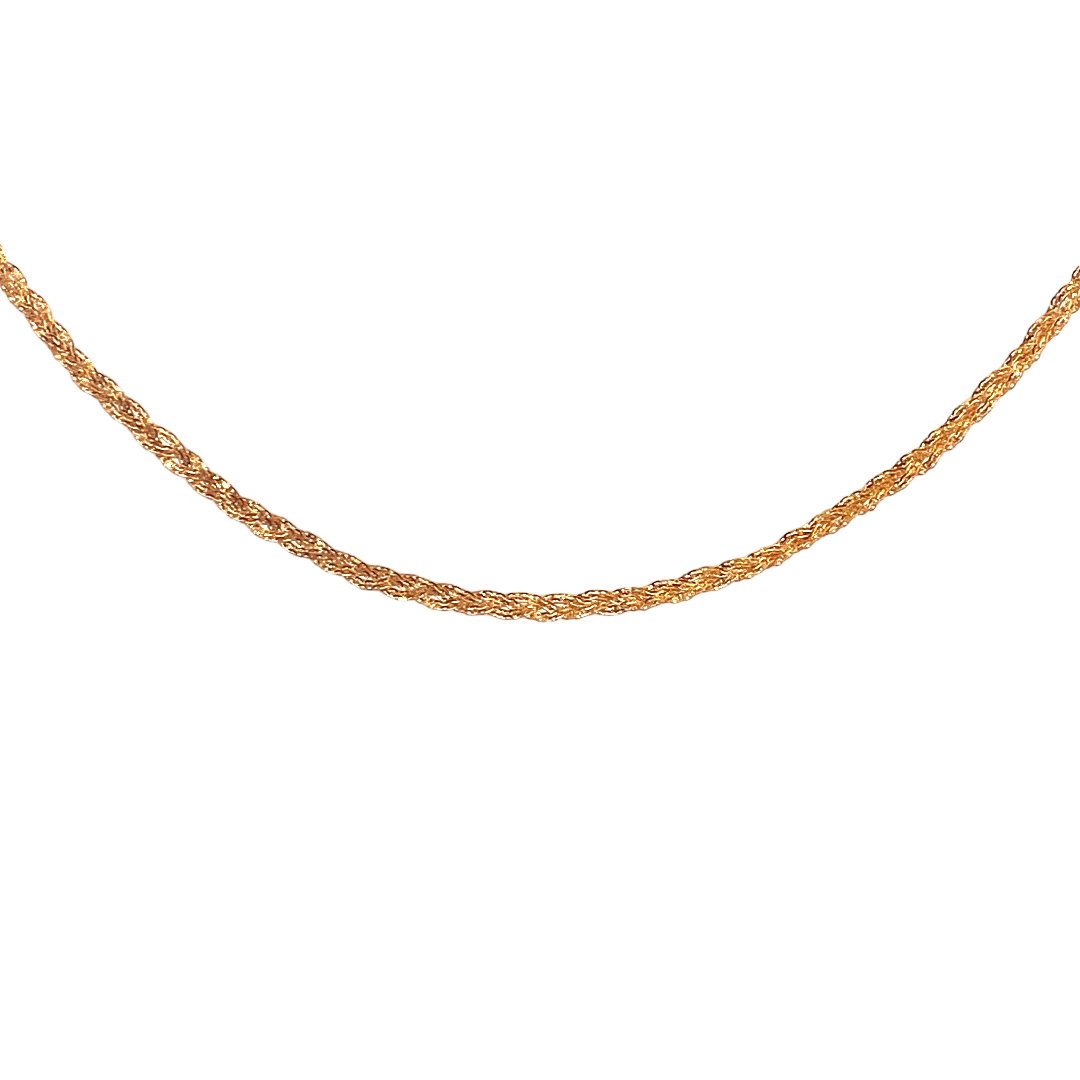 22K Gold Designer Chain
