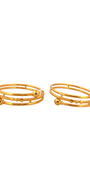 22K Gold Designer 2 Pieces Set Of Ladies Bangles