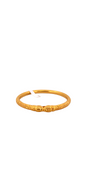 22K Gold Designer Ladies Single Bangle