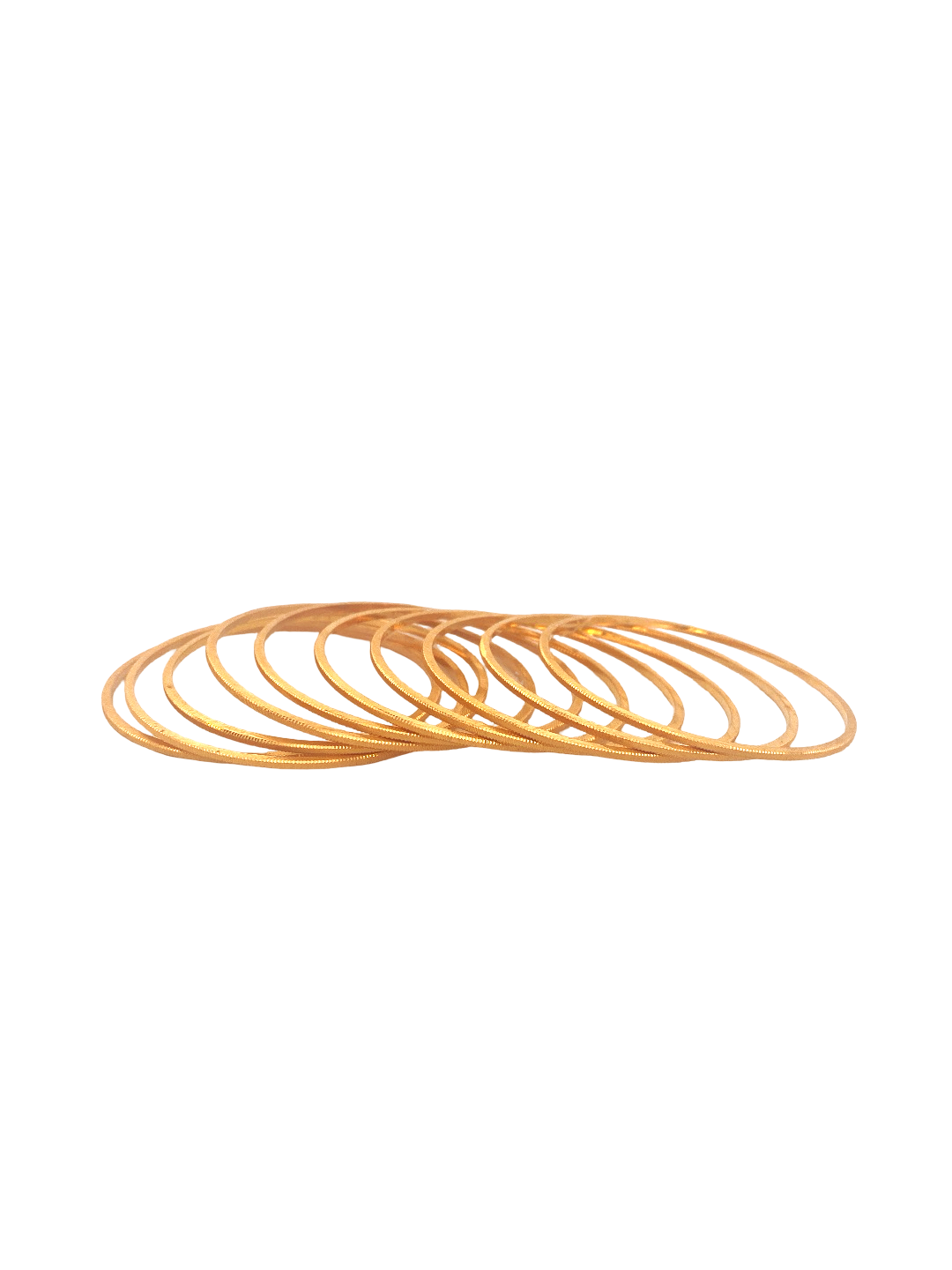 22K Gold Designer 10 Pieces Set Of Ladies Bangles