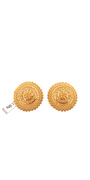 22K Gold Designer Ladies Stud Earrings