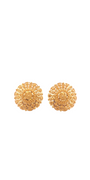 22K Gold Designer Ladies Stud Earrings