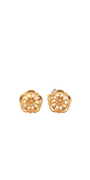 22K Gold Designer Ladies Stud Earrings
