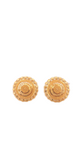 22K Gold Designer Ladies Stud Earrings