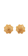 22K Gold Designer Ladies Stud Earrings