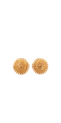 22K Gold Designer Ladies Stud Earrings