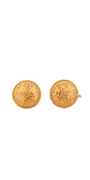 22K Gold Designer Ladies Stud Earrings