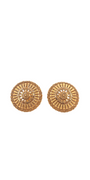 22K Gold Designer Ladies Stud Earrings