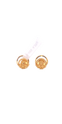 22K Gold Designer Ladies Stud Earrings