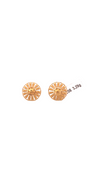 22K Gold Designer Ladies Stud Earrings