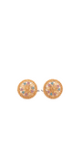 22K Gold Designer Ladies Stud Earrings