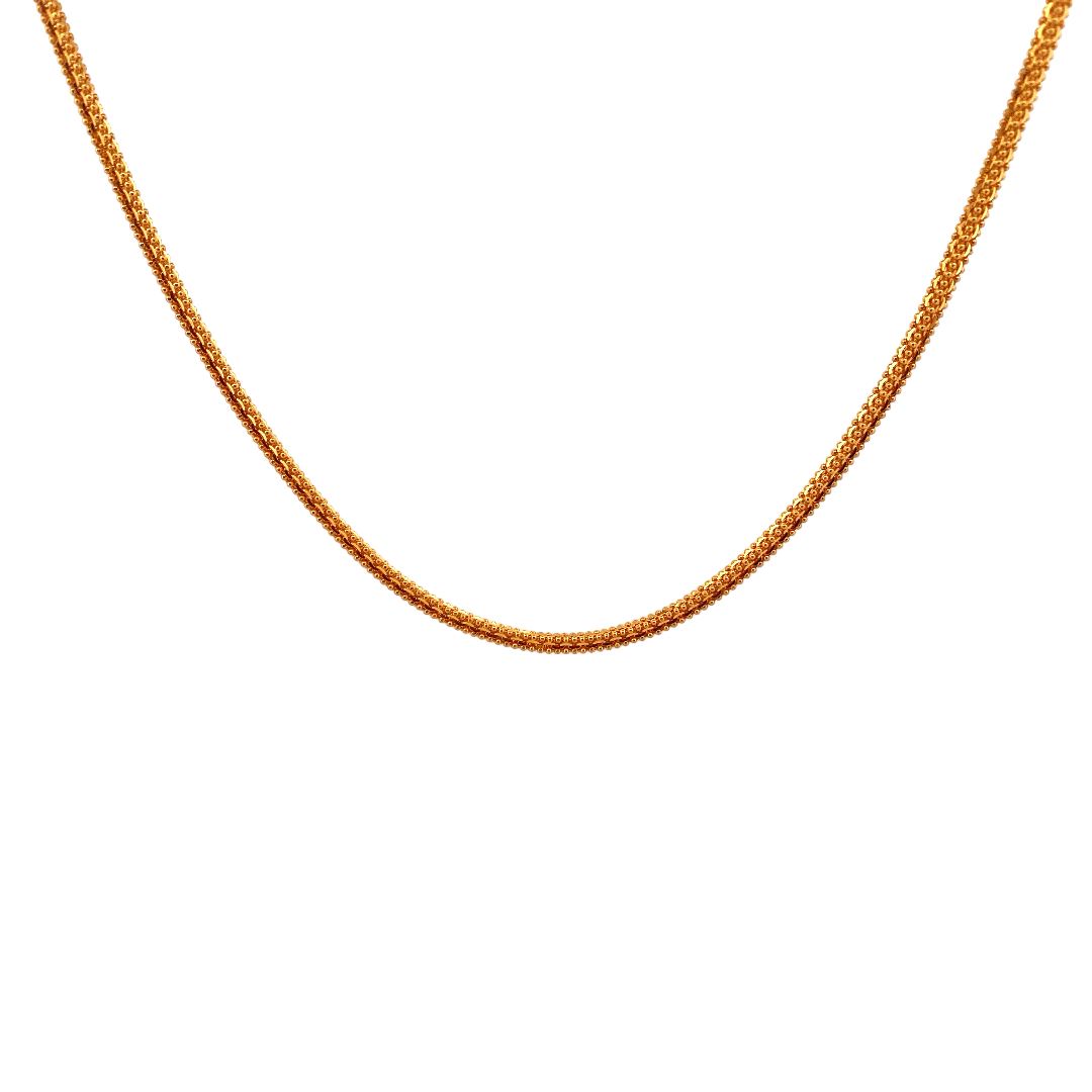 26'' 22K Gold Designer Chain