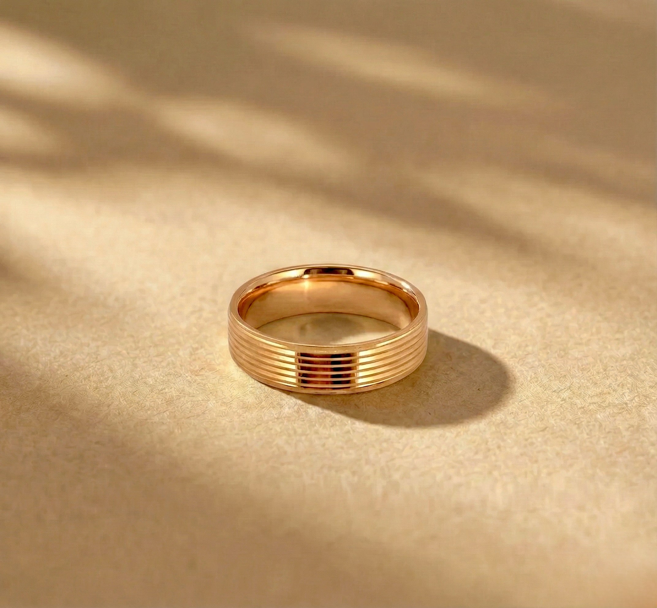 22K Gold Designer Band