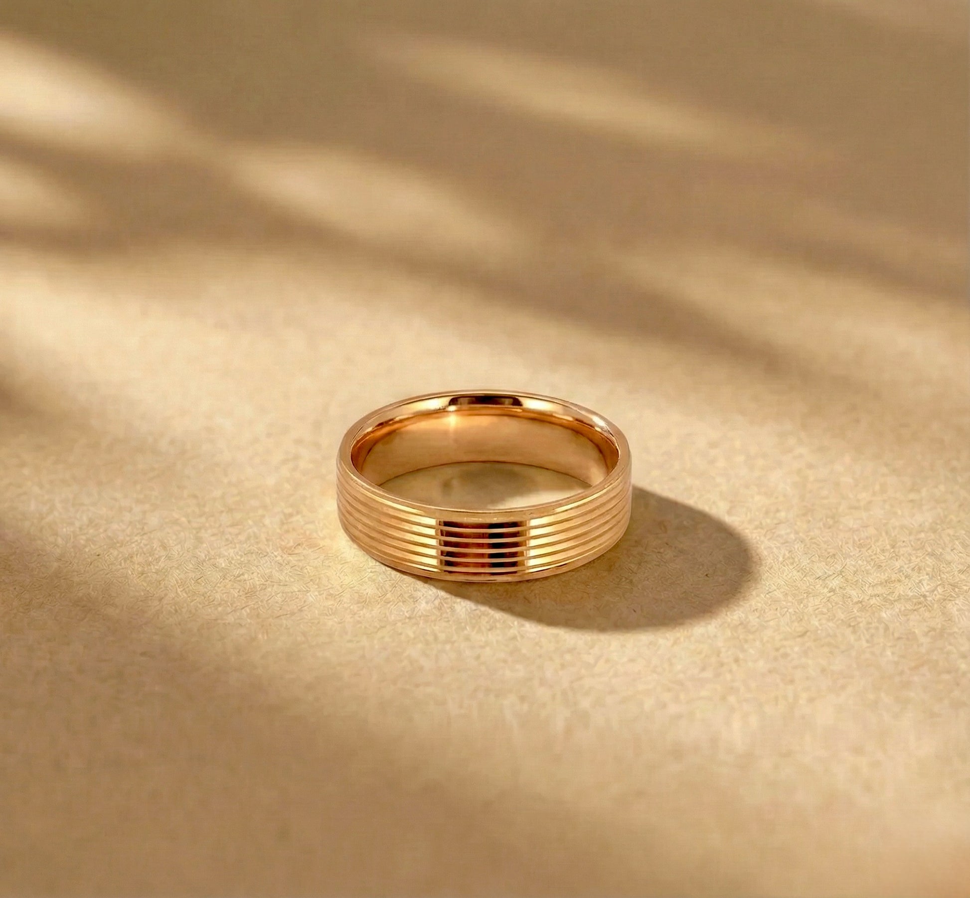 22K Gold Designer Band