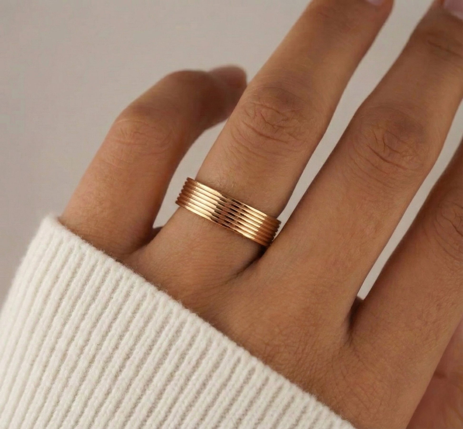 22K Gold Designer Band