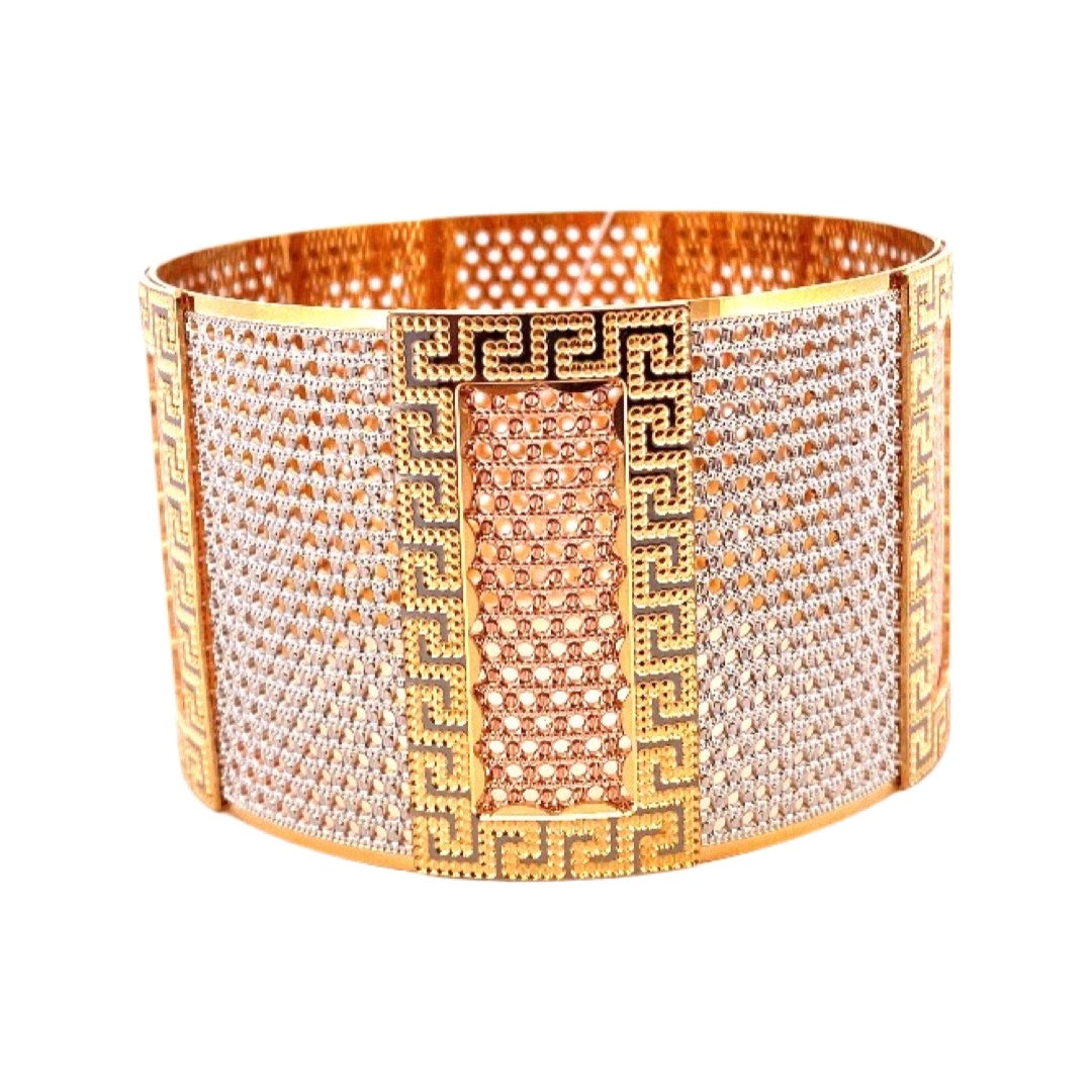 22K Gold Designer Bangle