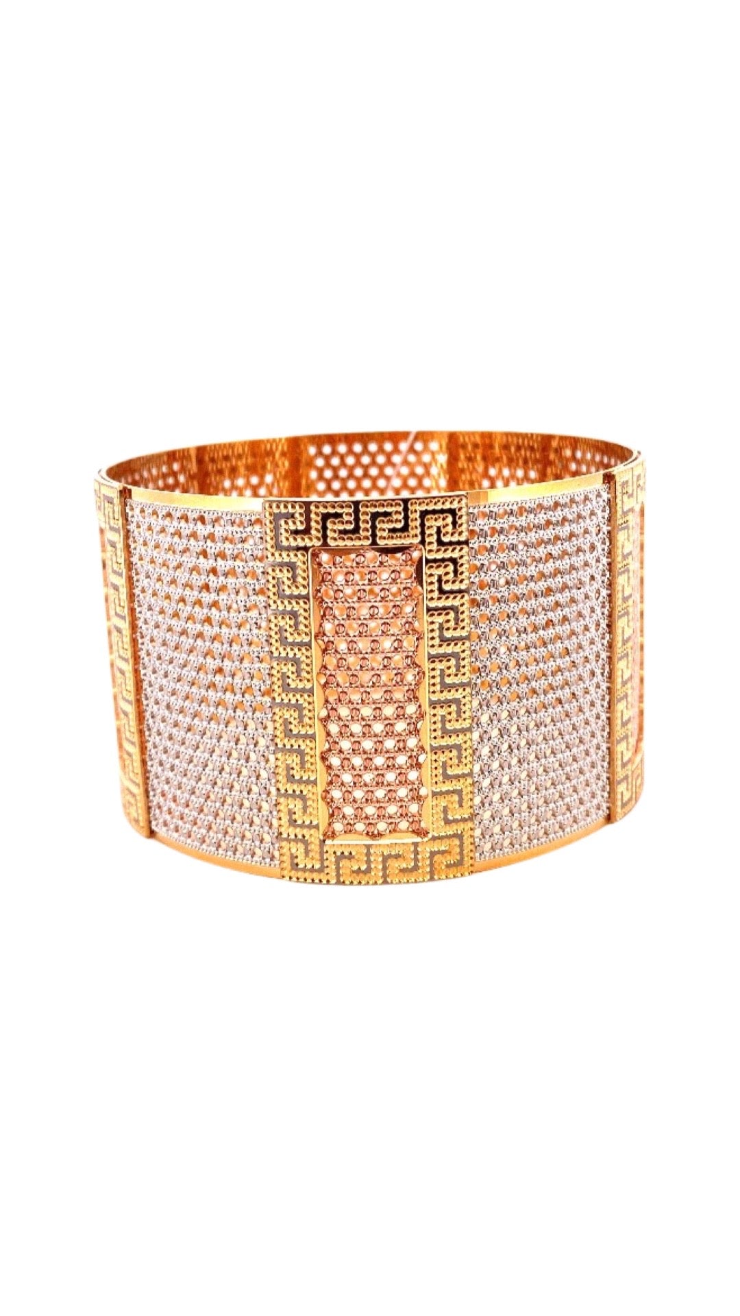 22K Gold Designer Bangle