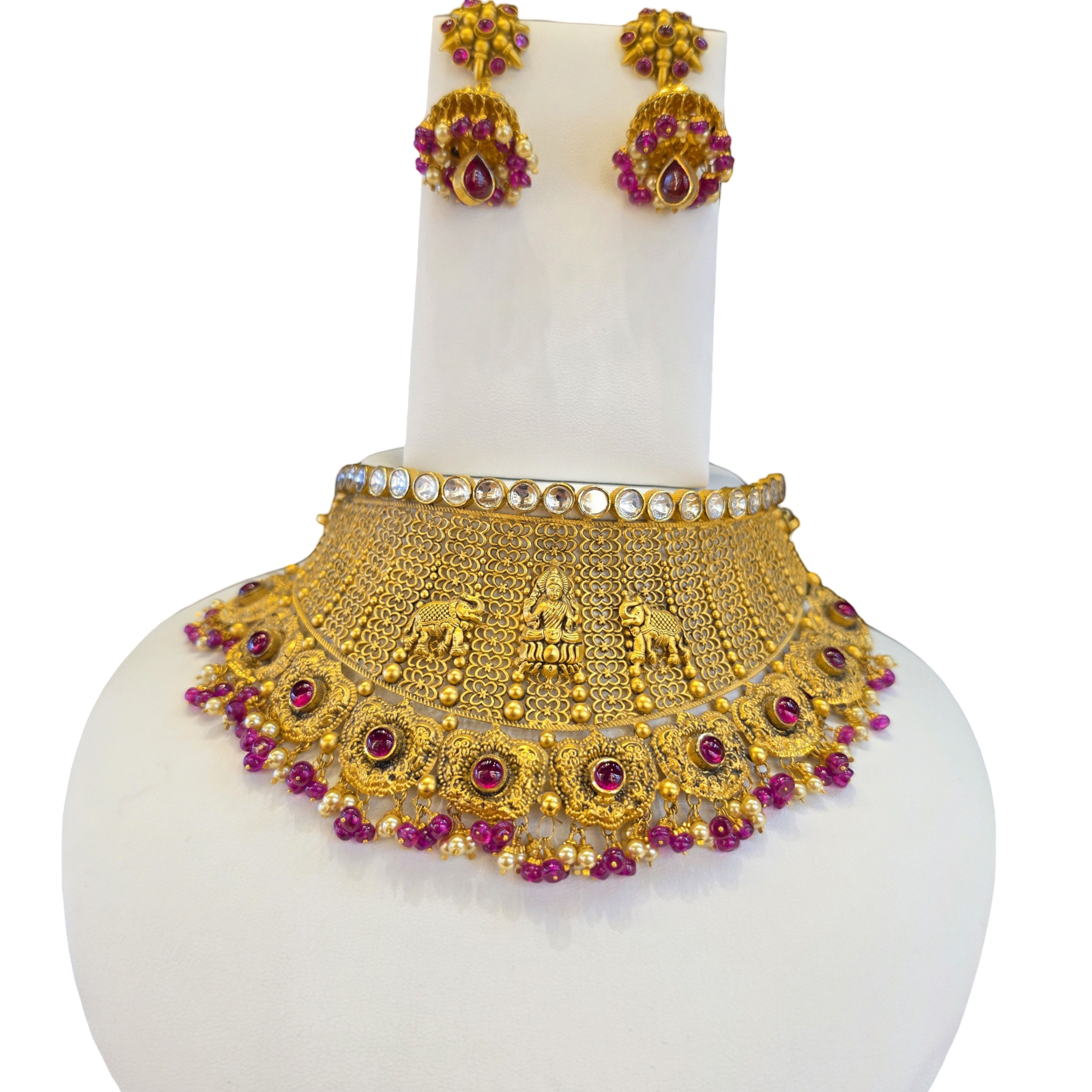 22K Gold Designer Bridal Set