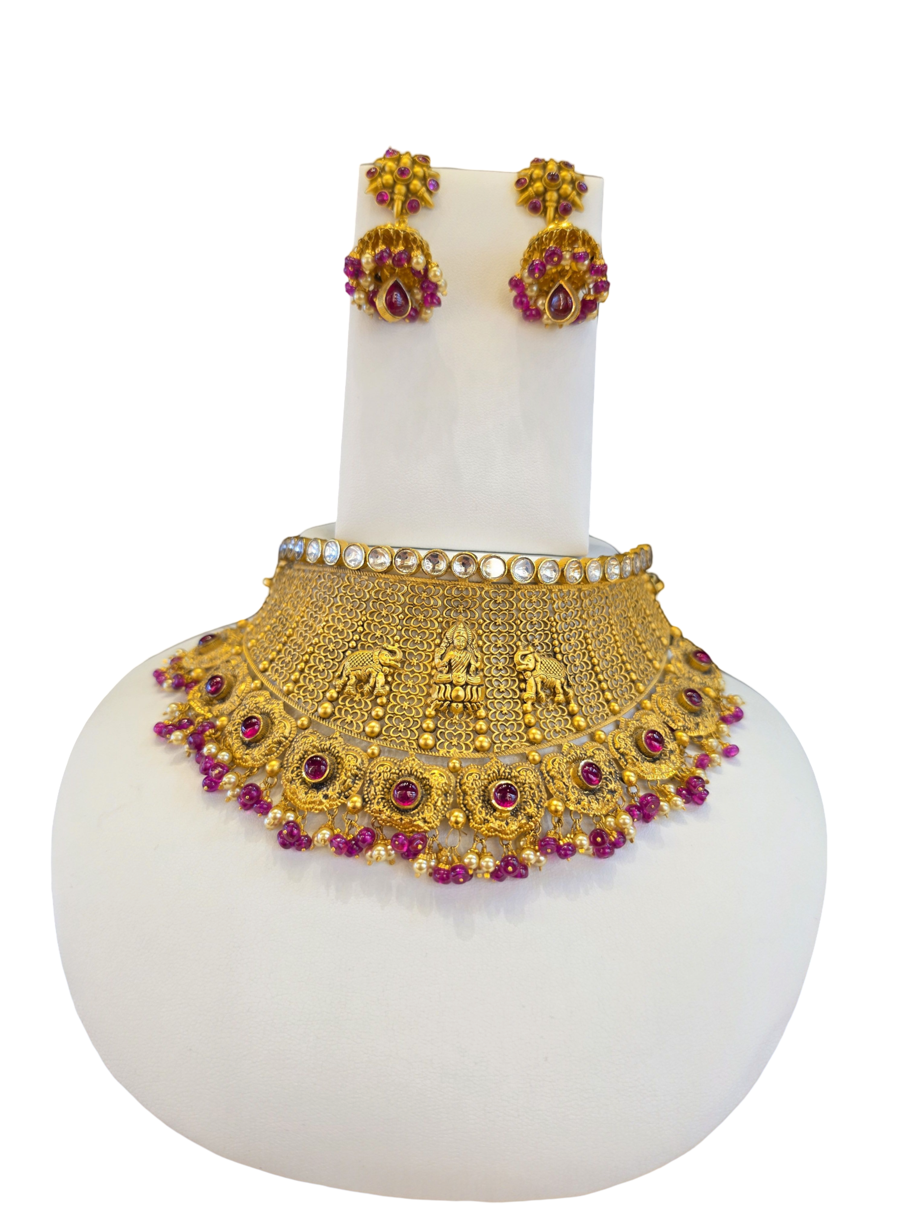 22K Gold Designer Bridal Set