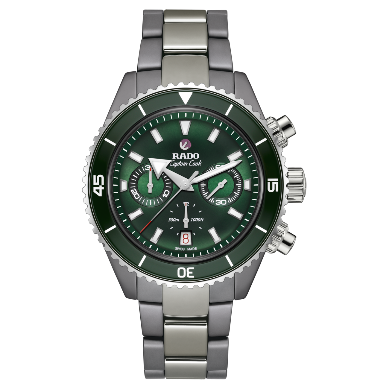 Captain Cook High-tech Ceramic Automatic Chronograph