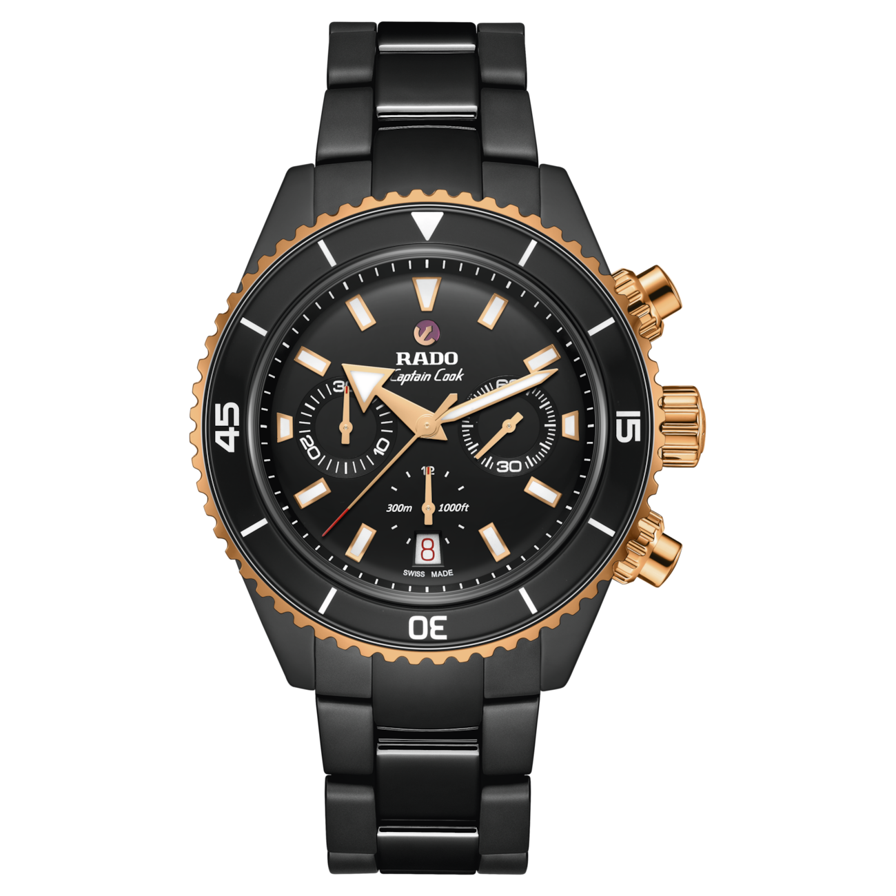Captain Cook High-tech Ceramic Automatic Chronograph